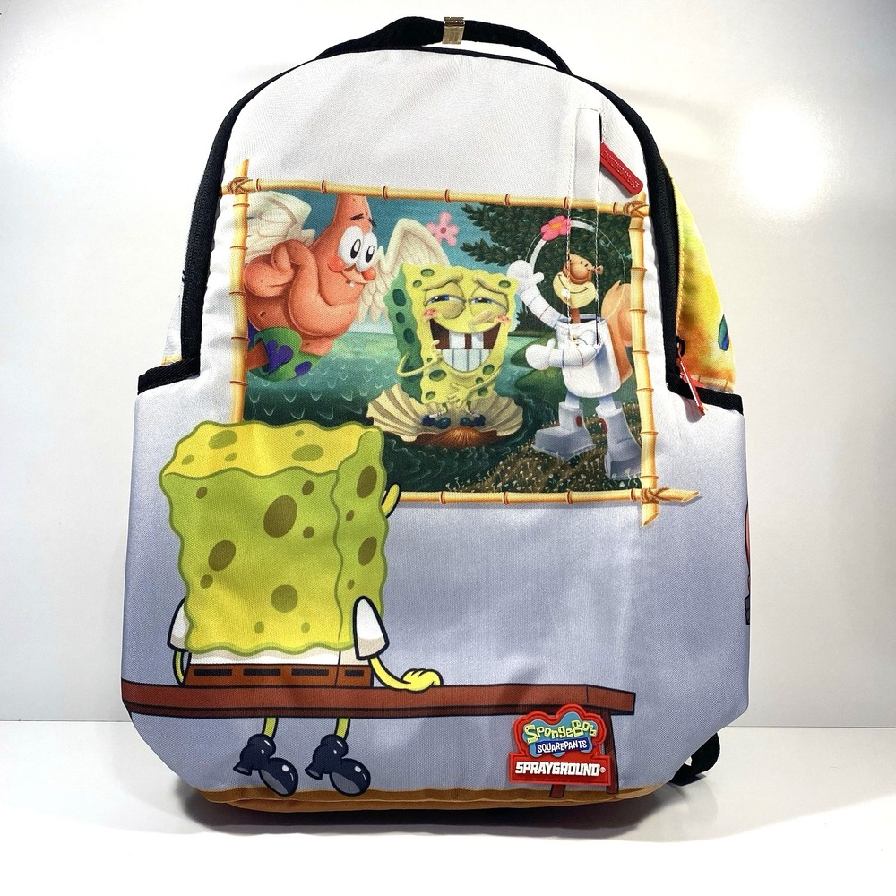 Sprayground SpongeBob SquarePants Limited Edition Backpack Multicolor EUC